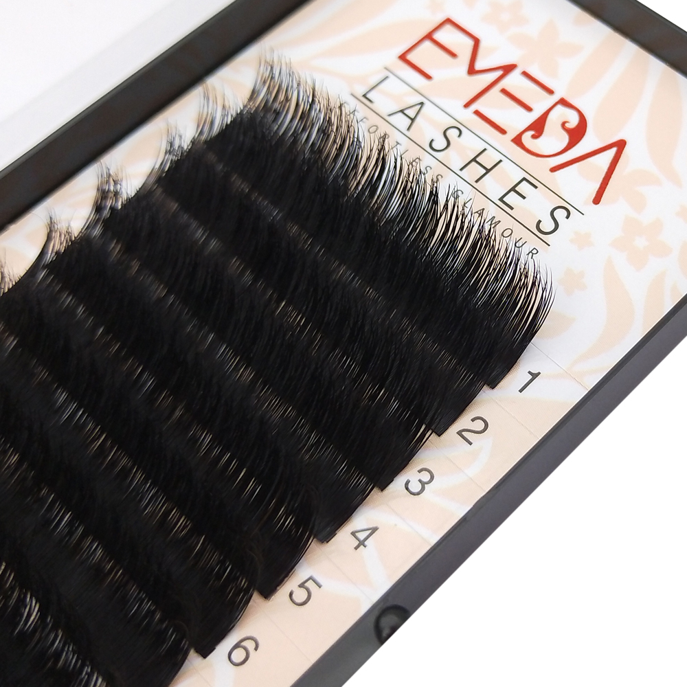 Fast Delivery for 100% Real Mink Fur Eyelash Extension with Private Logo and Package in the Canada  YY86